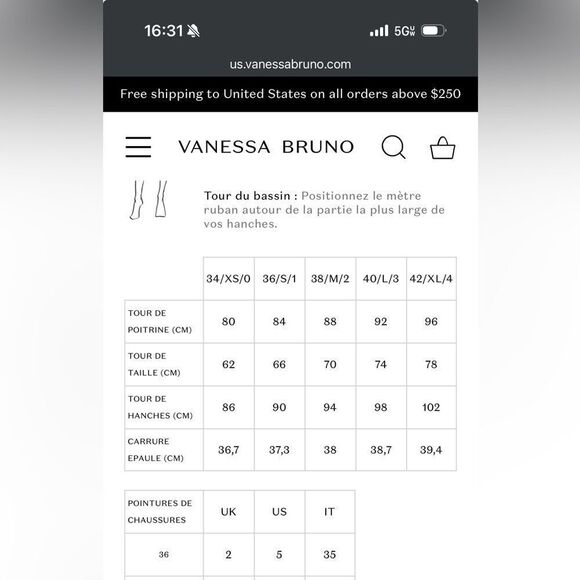 NWT Vanessa Bruno DÉLIAS JEANS Cropped, Straight Leg in Mastic- Size 34 (0) - Picture 16 of 16